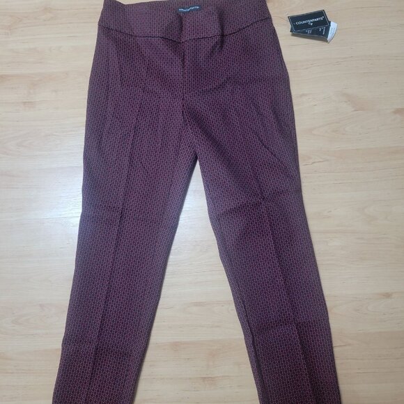 Bundle of 4 Counterparts Super Stretch Pull-On Pants Sizes 8 & 8P - Picture 6 of 11